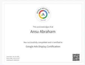 google ads display digital marketing expert in pathanamthitta